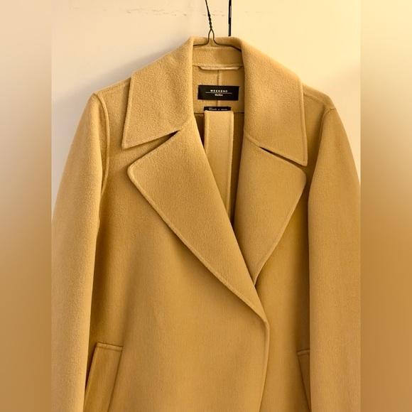 Max Mara Manu 100% Virgin Wool Belted Trench Coat - Picture 7 of 10